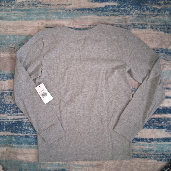 Life is Good Youth Boys Size Medium Long Sleeve T Shirt Gray Chill Out Sloth - Picture 2 of 5